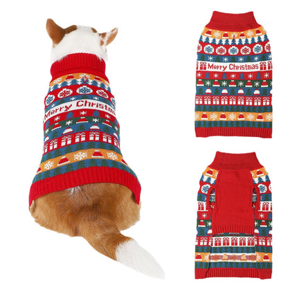 Christmas Dog Turtleneck Sweater